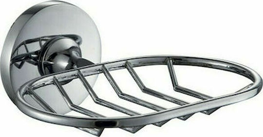 Viospiral Inox Soap Dish Wall Mounted Silver