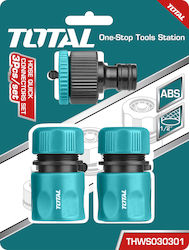 Total THWS030301 Ταχυσύνδεσμος 3τμχ 13x13mm Total THWS030301 Ταχυσύνδεσμος 3τμχ 13x13mm
