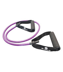 Sveltus Fitness Bulk Gymtube Resistance Band Moderate with Handles Purple