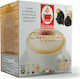 Tiziano Bonini Kapseln Cappuccino Kompatibel mit Maschine Dolce Gusto 16Mützen