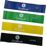 Sveltus Loop Bands Set 4pcs Multicolored 0.25m