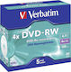 Verbatim Rewritable DVD-RW 4x 4.7GB 5pcs
