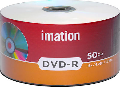 Imation Writable DVD-R 16x Printable 4.7GB 50pcs