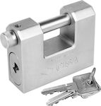 Cisa Steel Padlock Monoblock with Key 66mm 1pcs