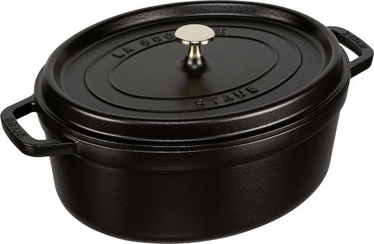 Staub Dutch Oven Oval Cast Iron 5.5lt 1pcs