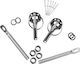 Lampa Car Hood Hooks Nickel GC-0 Universal