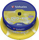 Verbatim Презаписваеми DVD+RW 4x 4.7ГБ Кутия за торта 25бр
