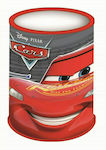 Metallic Pencil Holder Cars in Red Color 10x11cm