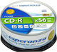 Esperanza Schreibbare CD-R 56x 700MB Kuchenbox 25 Stück