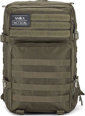 Amila Tactical Military Backpack Backpack in Khaki Color 42lt