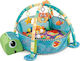 Moni Activity Playmat Sea Turtle 3 in 1 for 0+ months Ø85x55cm