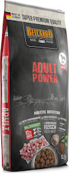 Belcando Adult Power 12.5kg Ξηρά Τροφή χωρίς Σιτηρά για Ενήλικους Σκύλους Μεσαίων & Μεγαλόσωμων Φυλών με Πουλερικά, Ρύζι και Ψάρια