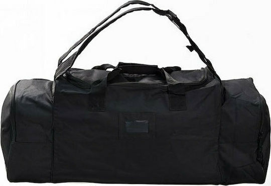 Survivors Military Backpack Travel made of Polyester Black 75lt