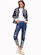 Petit Ami High Waist Women's Jean Trousers in Slim Fit
