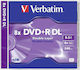 Verbatim Εγγράψιμο DVD+R 8x Dual Layer 8.5GB 1τμχ