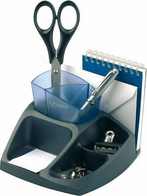 Plastic Organizator de birou Compact Office în culoarea Negru