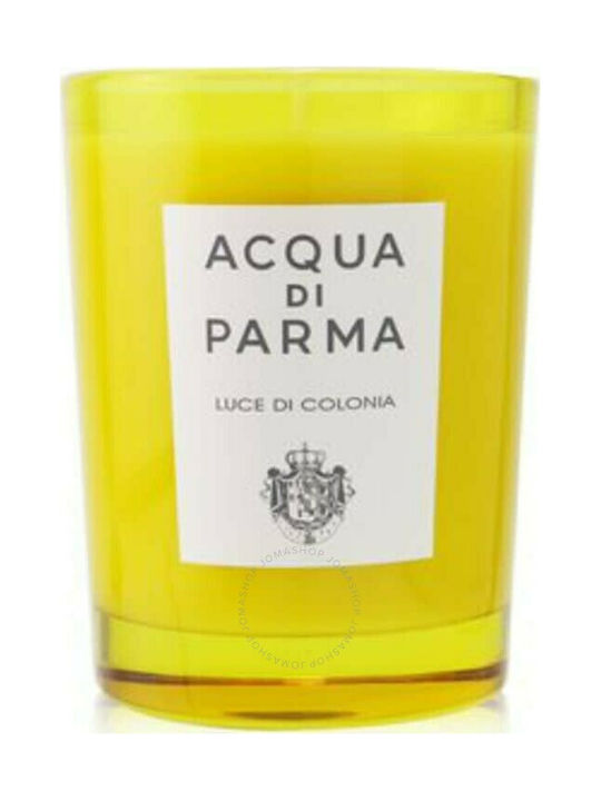 Acqua di Parma Scented Candle Jar with Scent Luce Di Colonia Yellow 200gr 1pcs