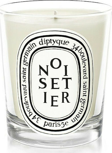 Diptyque Scented Candle Jar with Scent Hazelnut Tree Ecru 190gr 1pcs