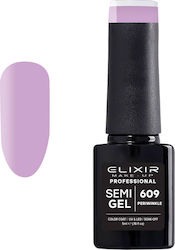 Elixir Semi Gel Ημιμόνιμο Βερνίκι Νυχιών 609 Pe...