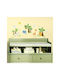 RoomMates Decor Kinder Wandsticker Wand Tiere des Dschungels 47Stück