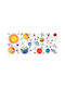 RoomMates Decor Kids Wall Sticker Space 35pcs