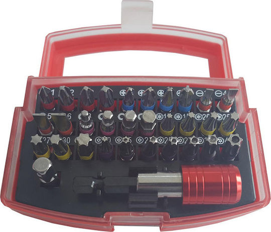 Mar-Pol Set 32 Biți Șurubelniță Cruce / Torx / Steaua