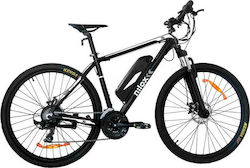 Nilox X6 27.5" Μαύρο Ηλεκτρικό Ποδήλατο Mountain με 21 Ταχύτητες και Δισκόφρενα