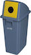 Mopatex Plastic Coș de gunoi Reciclare 60lt Albastru