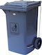 Mopatex Plastic Wheeled Waste Bin 100lt with Pe...