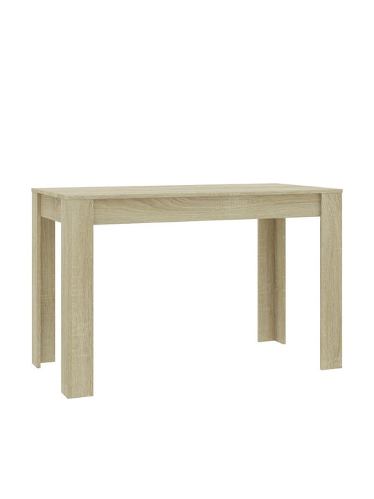 Table Dining Room Wooden with Cement Frame Sonoma 120x60x76cm