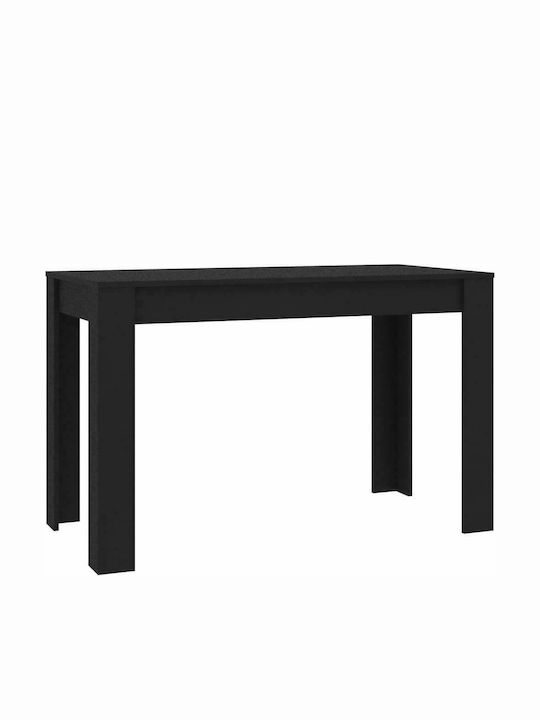 Table Dining Room Wooden Black 120x60x76cm