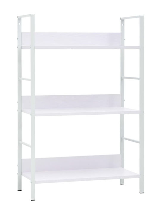 Bookcase White 60x27.6x90.5cm