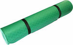 Balanced Body Ecowise Flat Στρώμα Γυμναστικής Yoga/Pilates Πράσινο με Ιμάντα Μεταφοράς (183x61x0.6cm)