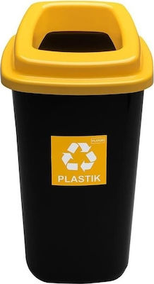 Delta Cleaning Πλαστικός Κάδος Ανακύκλωσης 90lt Μαύρος