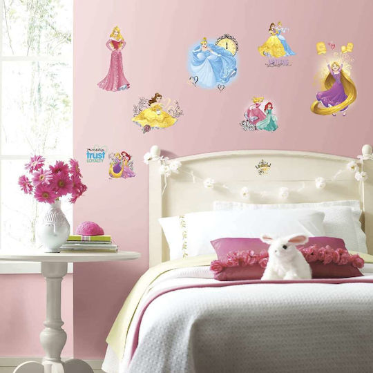 RoomMates Decor Παιδικό Διακοσμητικό Αυτοκόλλητο Τοίχου Decotek Princess