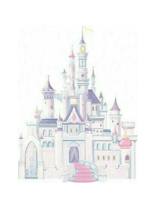 RoomMates Decor Kids Vinyl Wall Sticker Disney Princess Castle 45.7x101.6cm