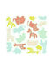 RoomMates Decor Kids Wall Sticker Animal Silhouettes 36pcs