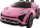 Παιδικό Ηλεκτροκίνητο Αυτοκίνητο Διθέσιο με Τηλεκοντρόλ Τύπου Porsche 12 Volt Ροζ