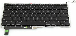 Keyboard for Apple Macbook Pro Unibody A1286 2008 MB470/MB471 without Frame English (US) Black (KEY-019)