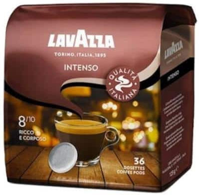 Lavazza Капсули Еспресо Intenso Съвместими с машина Подложки Senseo 36капси