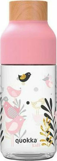Quokka Ice Kinderflasche Kunststoff Auslaufsicher Rosa 570ml