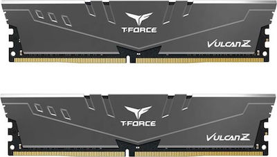 TeamGroup T-Force Vulcan Z 16GB DDR4 RAM με 2 Modules (2x8GB) και Ταχύτητα 3600 για Desktop