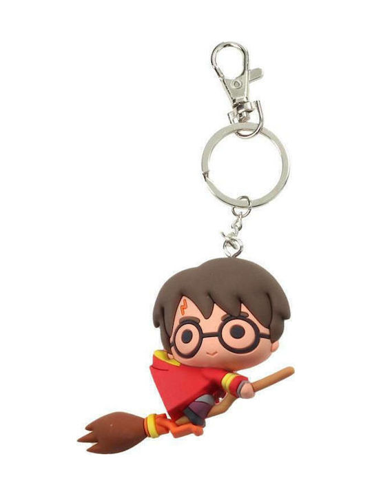Sd Toys Ключодържател Harry Potter & Broomstick Червен