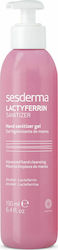 Sesderma Lactyferrin Sanitizer Antiseptic Hand Gel with Pump 190ml Natural