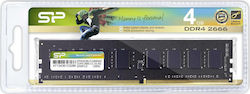 Silicon Power 4GB DDR4 RAM with 2666 Speed for Desktop