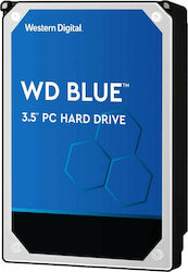 Western Digital Blue 4TB HDD Σκληρός Δίσκος 3.5" SATA III 5400rpm με 256MB Cache για Desktop