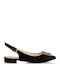 Damen Ballerinas Slingback in Schwarz Farbe