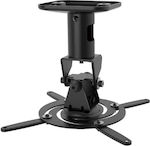 Brateck EPB-2 Projector Ceiling Mount with Maximum Load 15kg Black