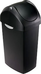 Simplehuman Plastic Waste Bin 60lt Black