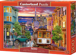 San Francisco Trolley Puzzle 2D 500 Pieces